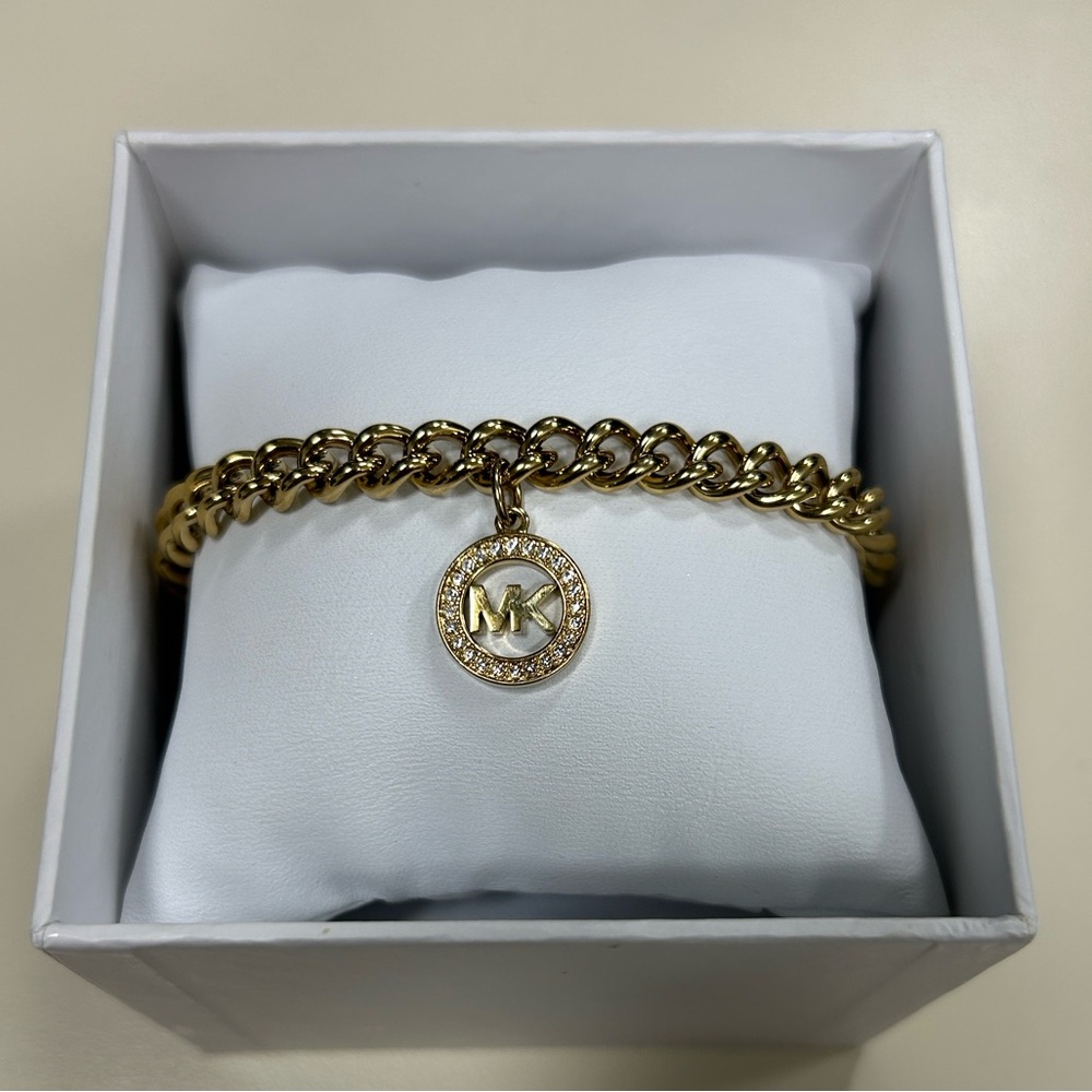 Michael Kors Gold Tone Bracelet